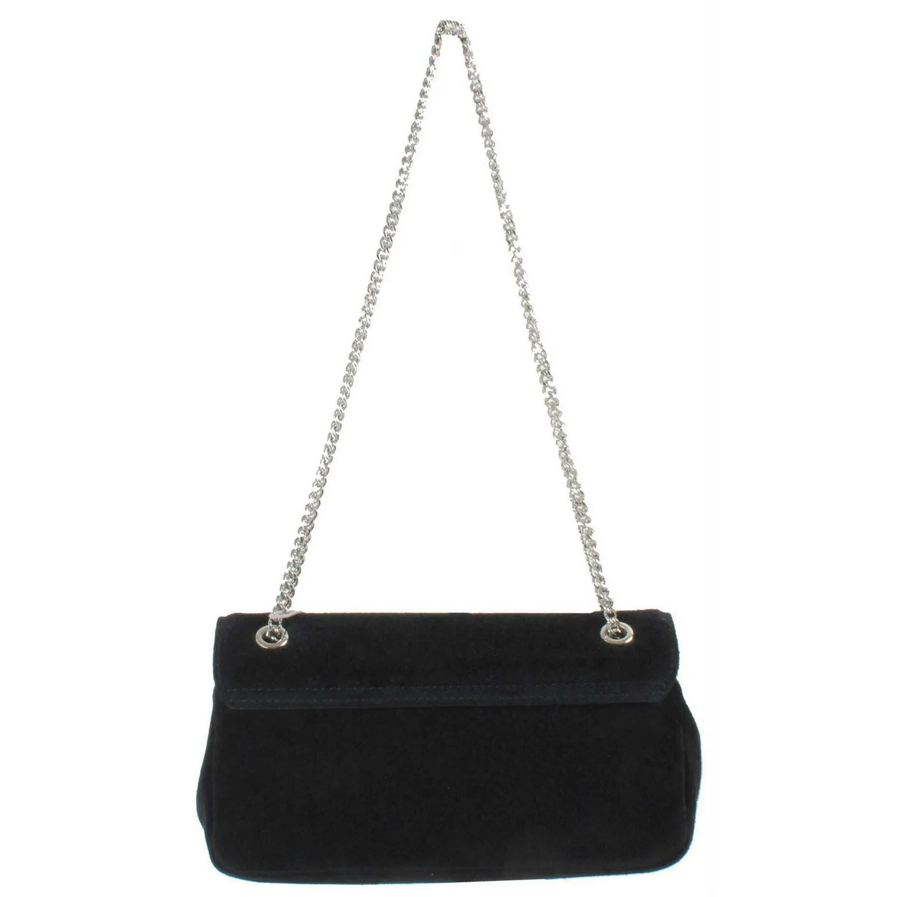 Vivienne Westwood Suede Chain Crossbody Bag - Black sold by KJ Beckett product image thumbnail 2