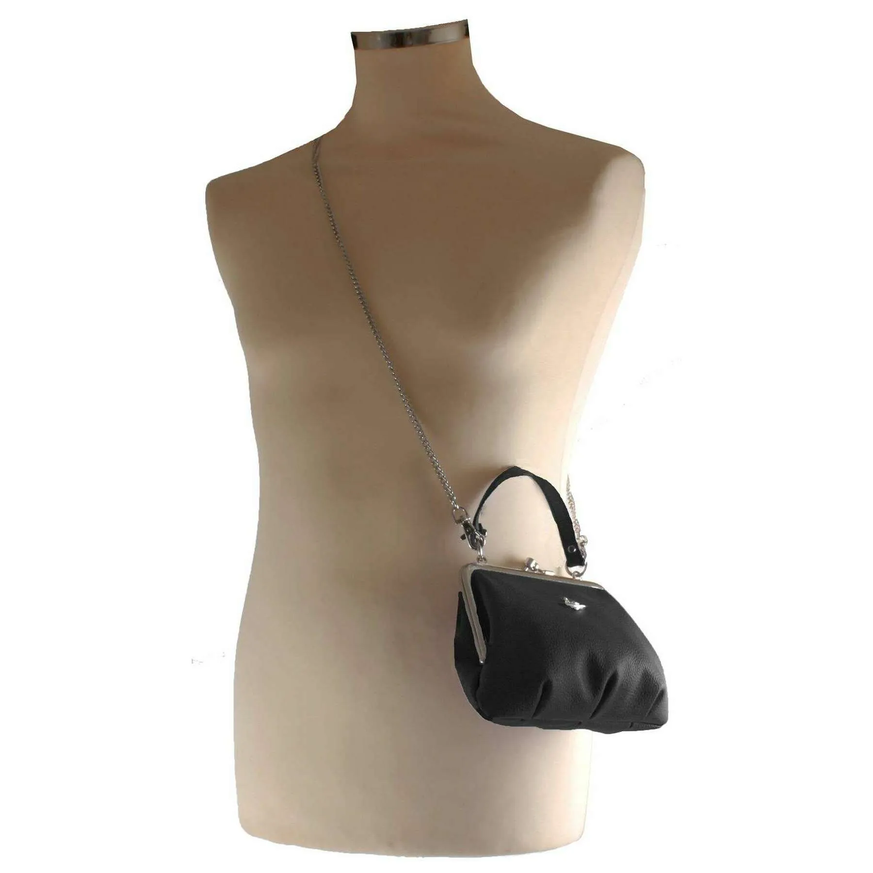 Vivienne Westwood Grain Granny Frame Purse - Black sold by KJ Beckett product image thumbnail 4