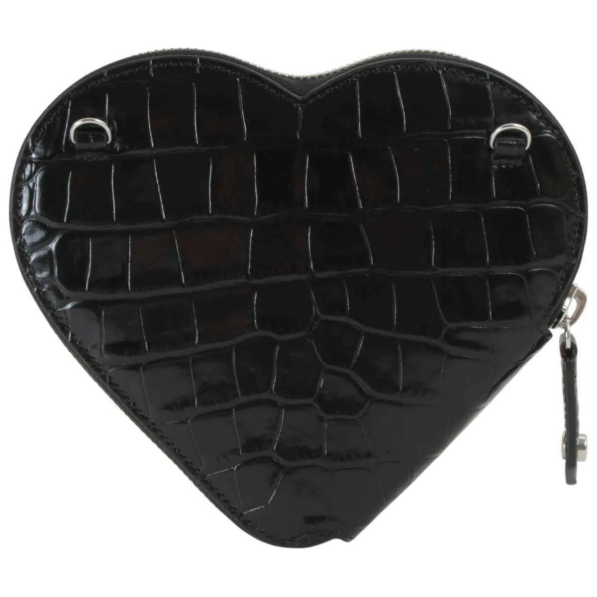 Vivienne Westwood Emboss Croc Heart Crossbody Bag - Black sold by KJ Beckett product image thumbnail 2