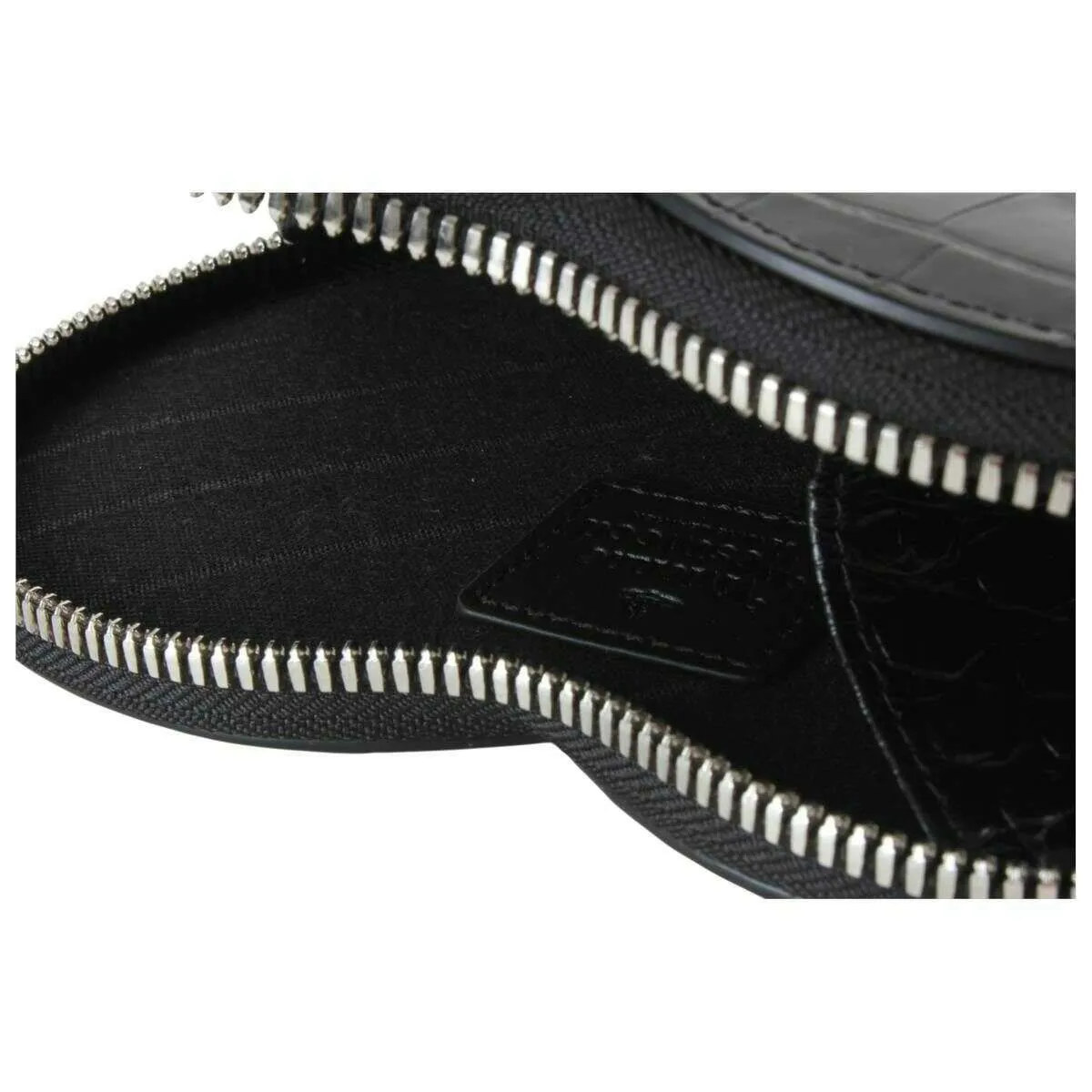 Vivienne Westwood Emboss Croc Heart Crossbody Bag - Black sold by KJ Beckett product image thumbnail 4