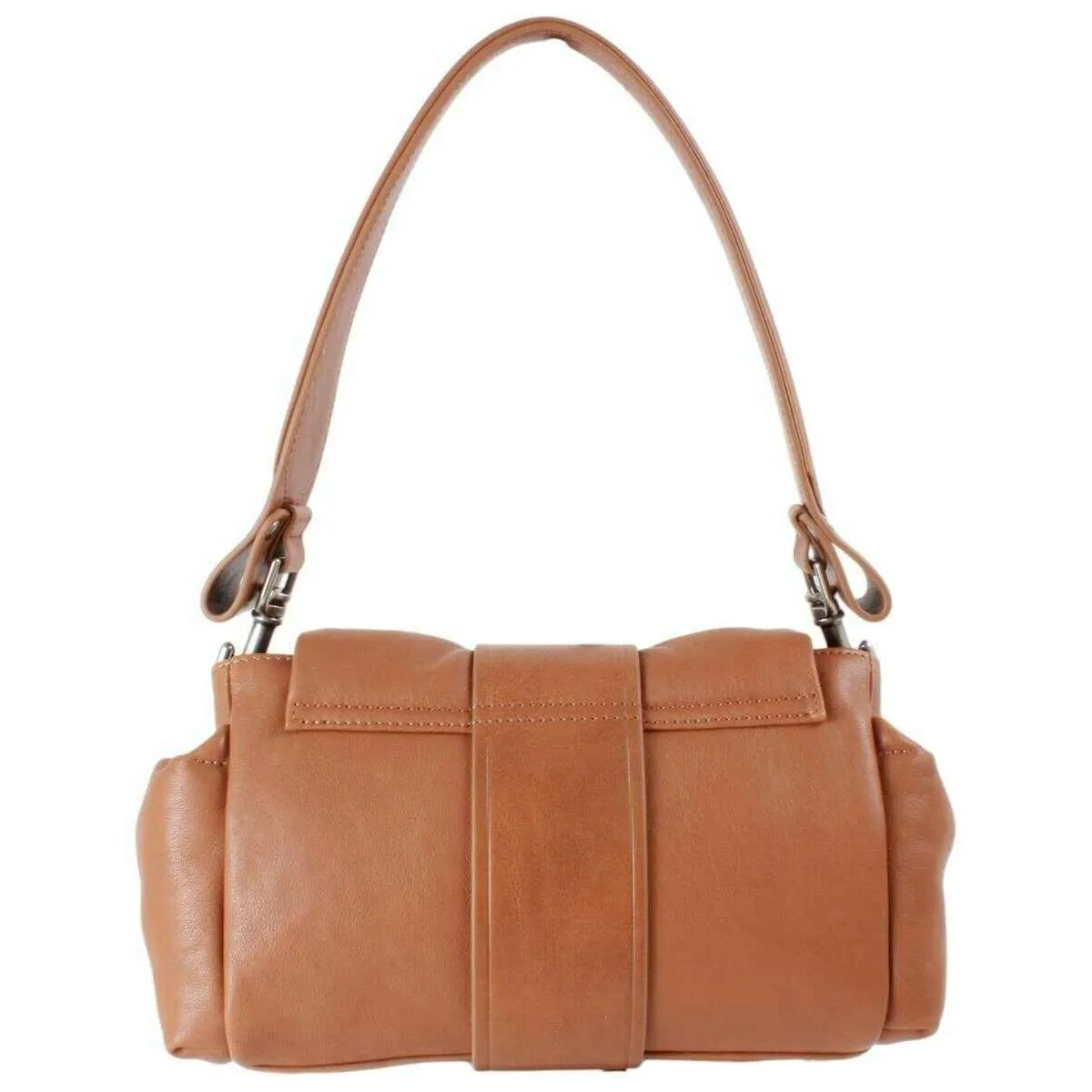Vivienne Westwood Hazel Supple Leather Treasure Handbag - Honey Brown/Dark Silver sold by KJ Beckett product image thumbnail 2