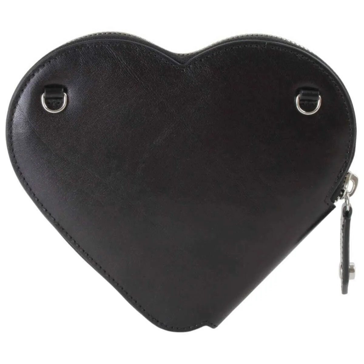 Vivienne Westwood Shiny Veget Tanned Heart Crossbody Bag - Black sold by KJ Beckett product image thumbnail 2