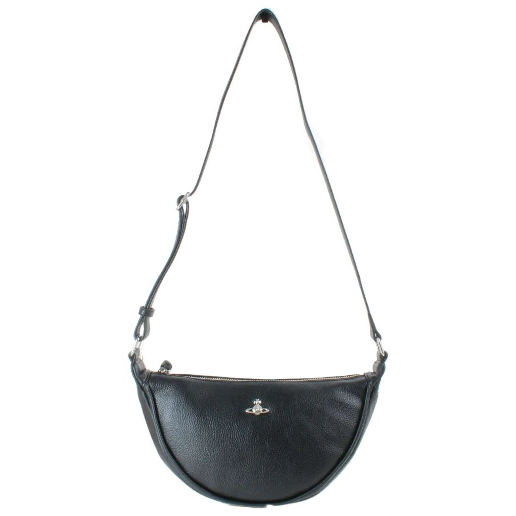 Vivienne Westwood PU Grain Lacey Crossbody Bag - Black sold by KJ Beckett product image thumbnail 5