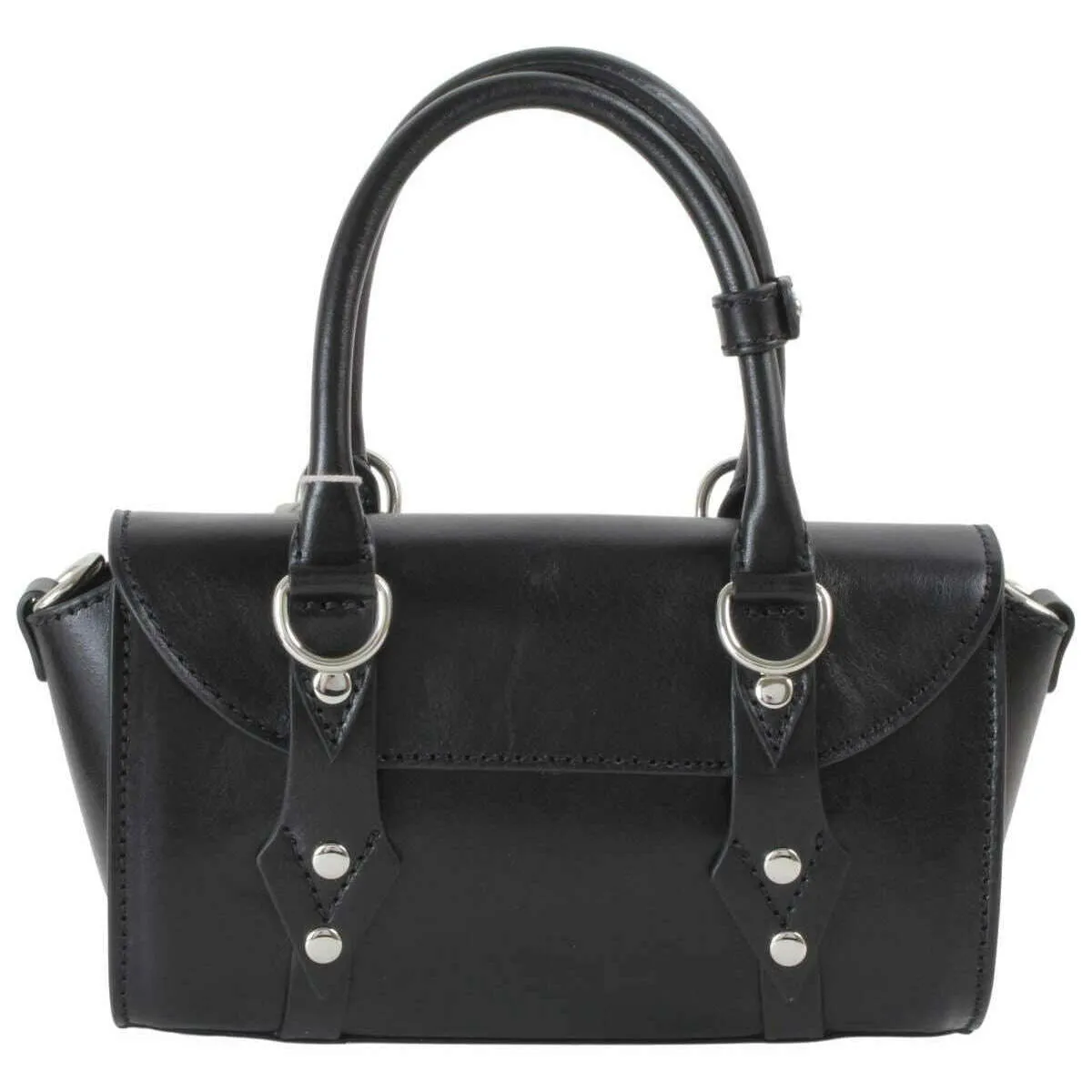 Vivienne Westwood Shiny Veg Tanned Bettina Mini Crossbody Bag - Black sold by KJ Beckett product image thumbnail 2