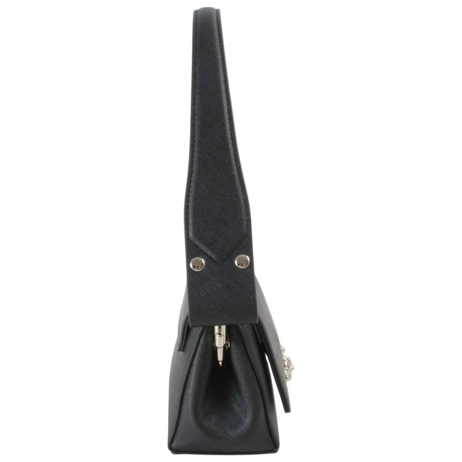 Vivienne Westwood Hazel Saffiano Small Handbag - Black sold by KJ Beckett product image thumbnail 5