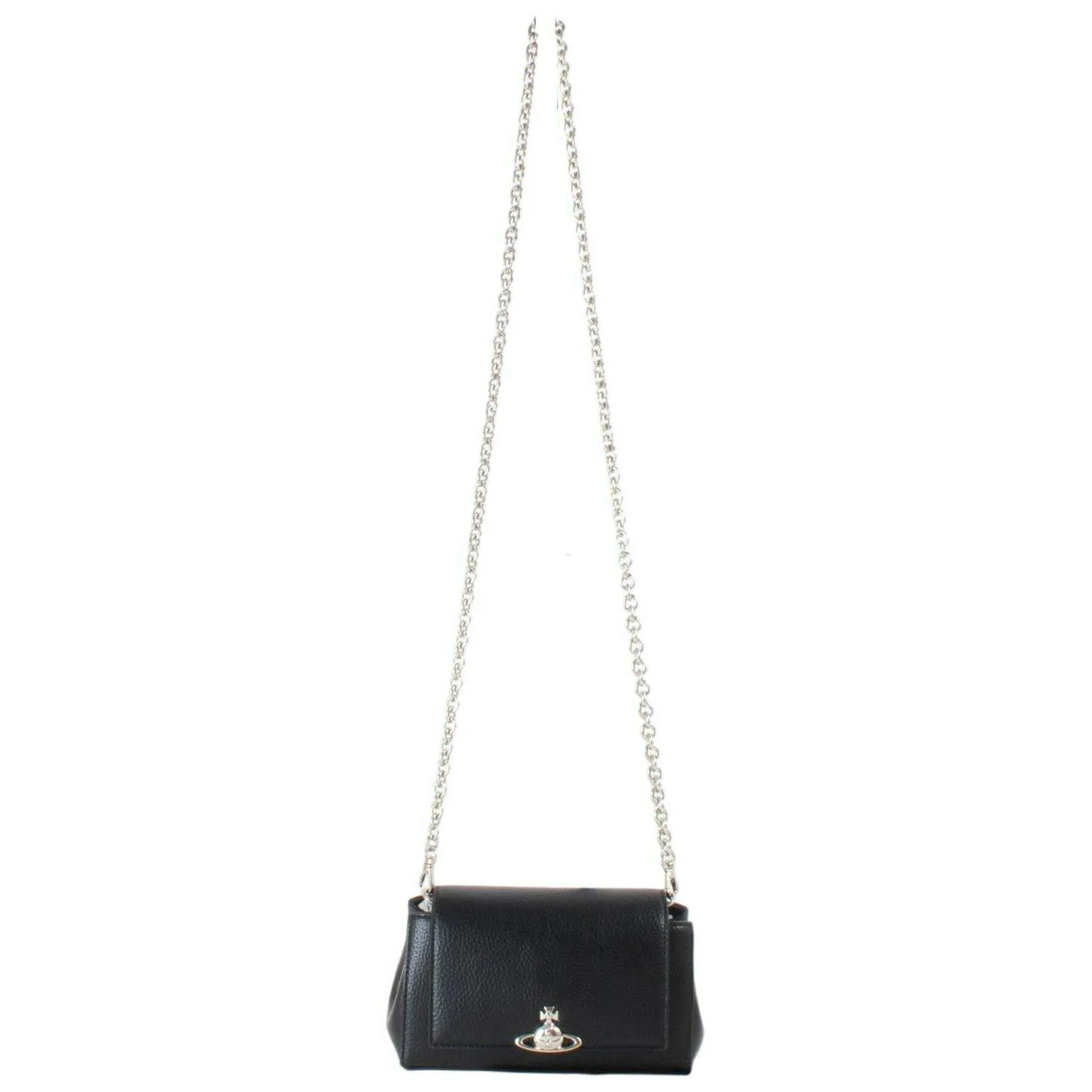 Vivienne Westwood Hazel Grain Small Handbag - Black sold by KJ Beckett product image thumbnail 5