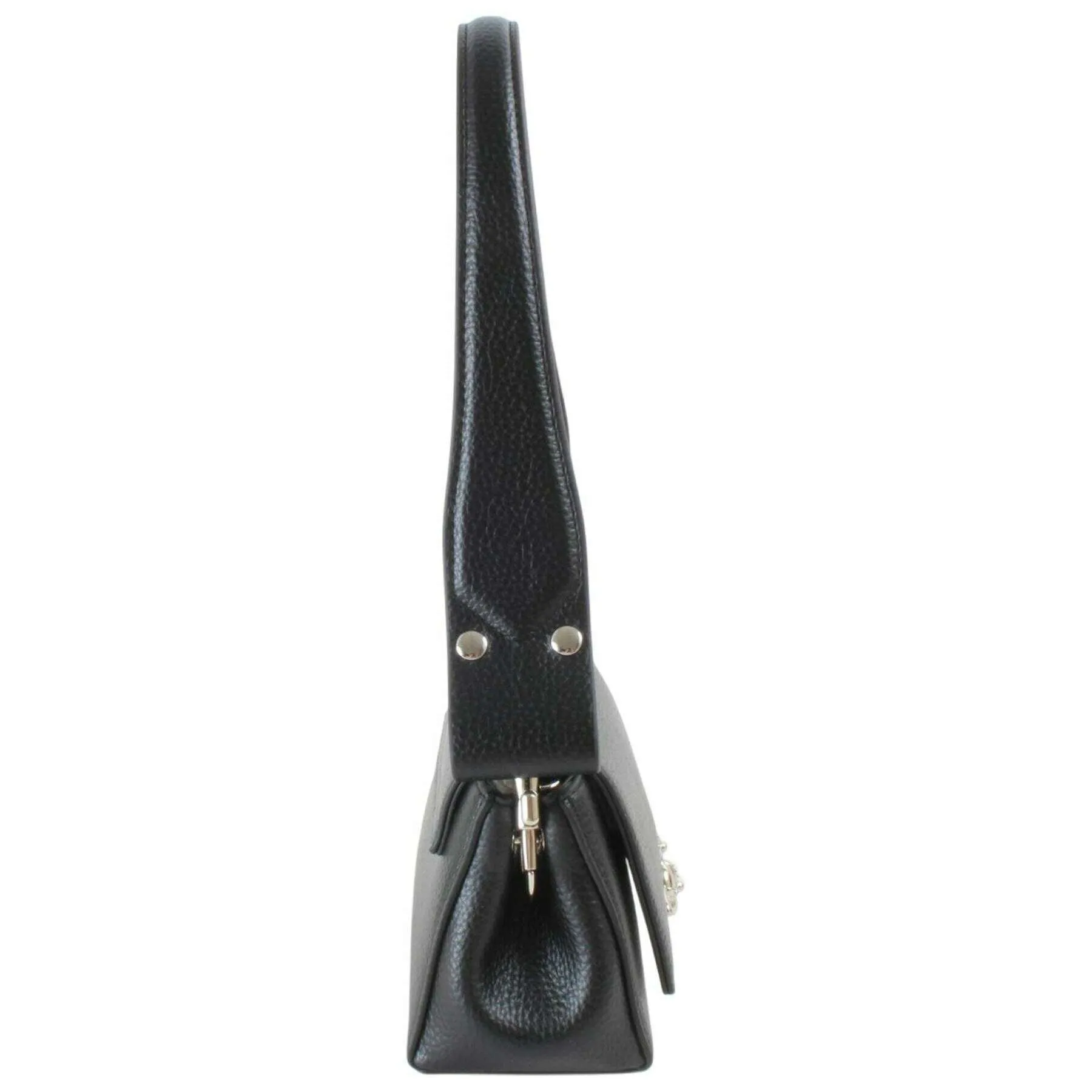 Vivienne Westwood Hazel Grain Small Handbag - Black sold by KJ Beckett product image thumbnail 4