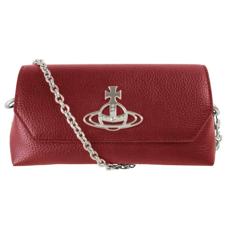 Vivienne Westwood Grain Mini Pouch Chain Bag - Red sold by KJ Beckett