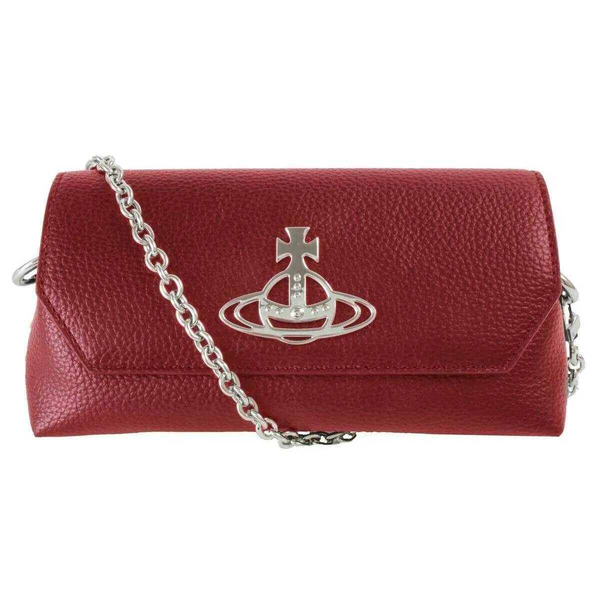 Vivienne Westwood Grain Mini Pouch Chain Bag - Red sold by KJ Beckett