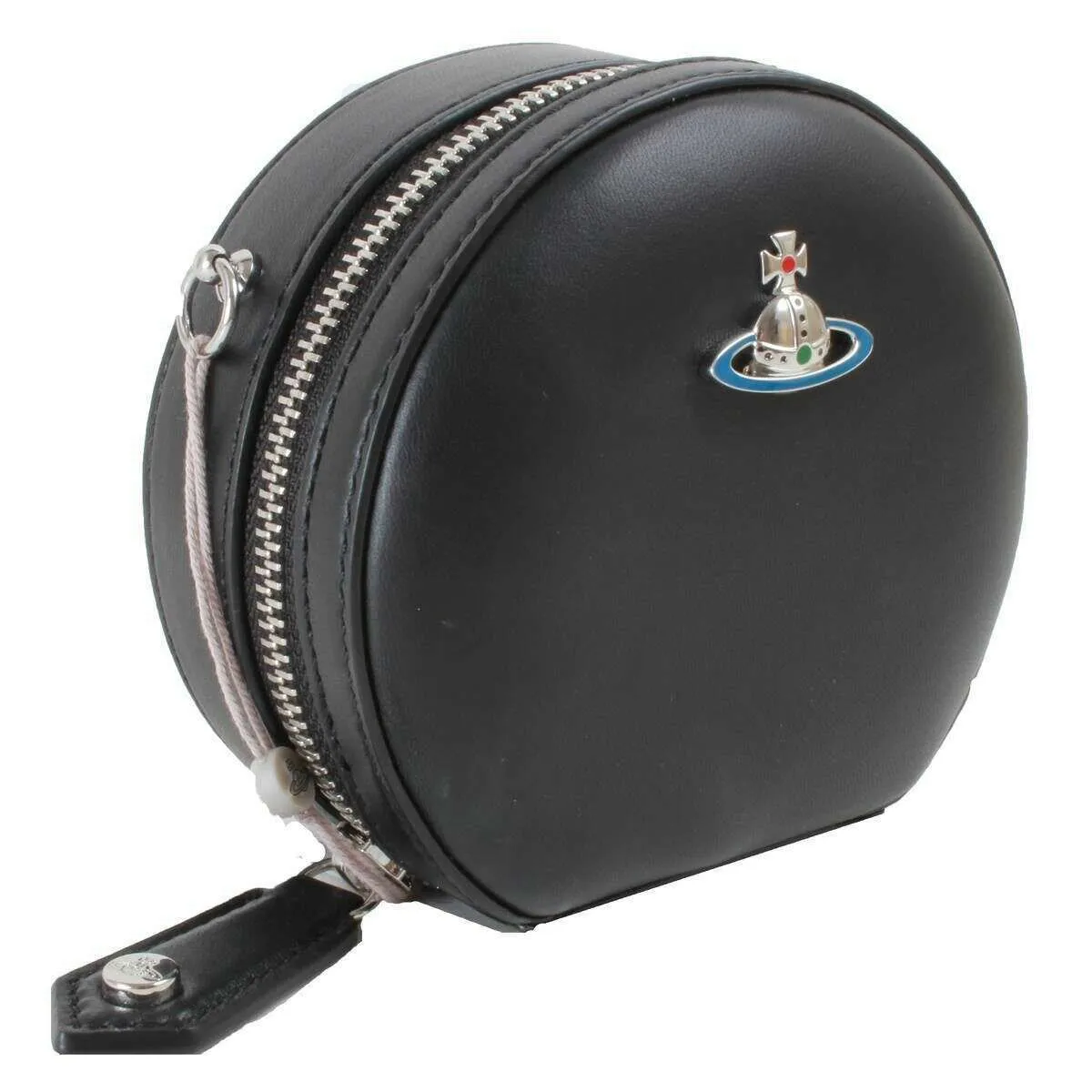 Vivienne Westwood Nappa Mini Round Crossbody Bag - Black sold by KJ Beckett product image thumbnail 3