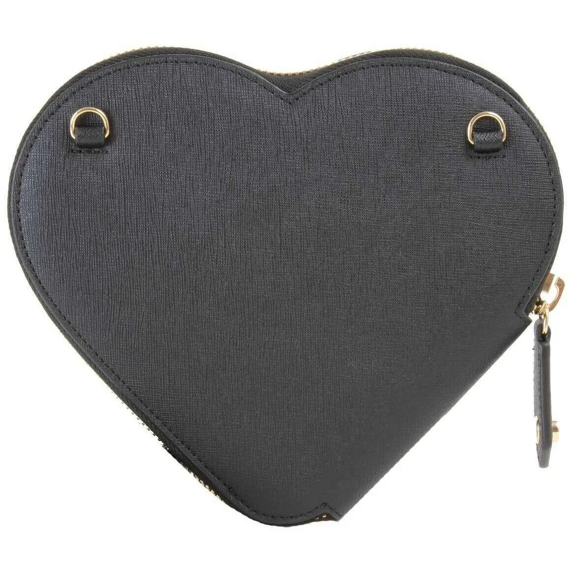 Vivienne Westwood Saffiano Heart Crossbody Bag - Black sold by KJ Beckett product image thumbnail 2