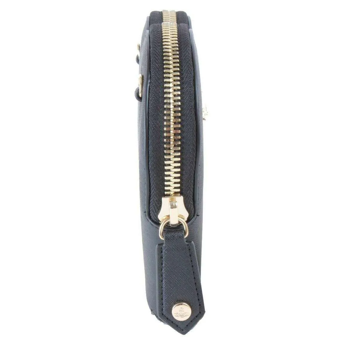 Vivienne Westwood Saffiano Heart Crossbody Bag - Black sold by KJ Beckett product image thumbnail 4