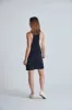 PEGGY Black - Organic Cotton Dress by Flax & Loom sold by Komodo Fashion