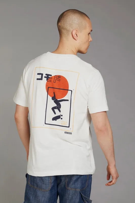 KIN SK8 TEAM JAPAN - Organic Cotton Tee sold by Komodo Fashion