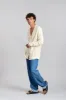 LUCAS - Organic Cotton Cardigan Sand sold by Komodo Fashion