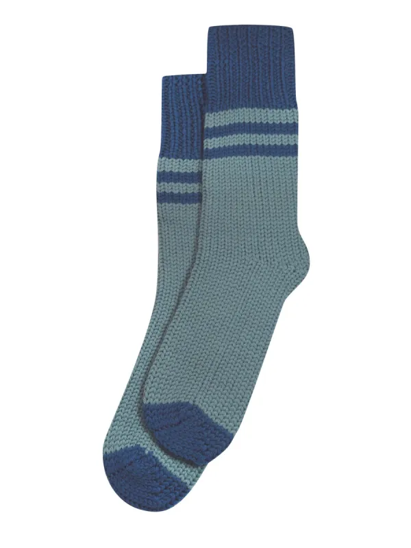 CABIN Merino Wool Socks Lead Blue sold by Komodo Fashion