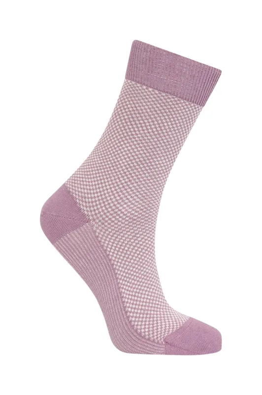 DOTS - Organic Cotton Socks Lavender sold by Komodo Fashion