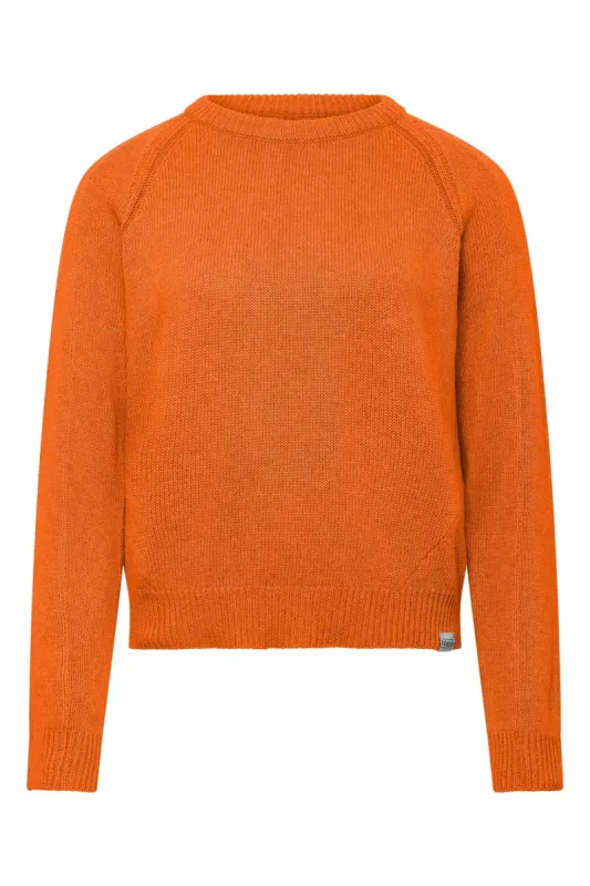 OLA - Organic Cotton Jumper Burnt Orange sold by Komodo Fashion