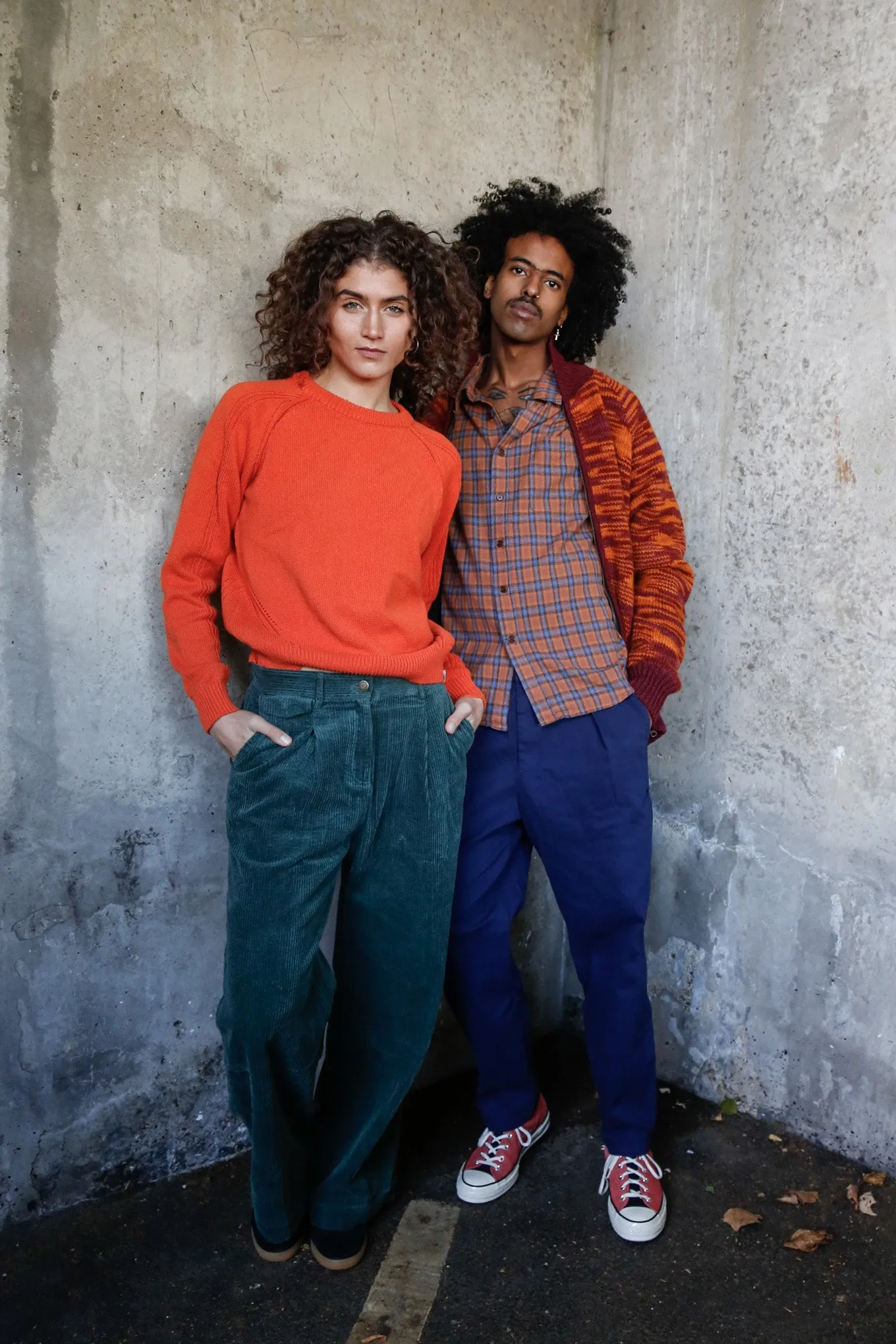 OLA - Organic Cotton Jumper Burnt Orange sold by Komodo Fashion product image thumbnail 2