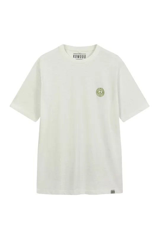 KIN - Organic Cotton Tee Off White sold by Komodo Fashion