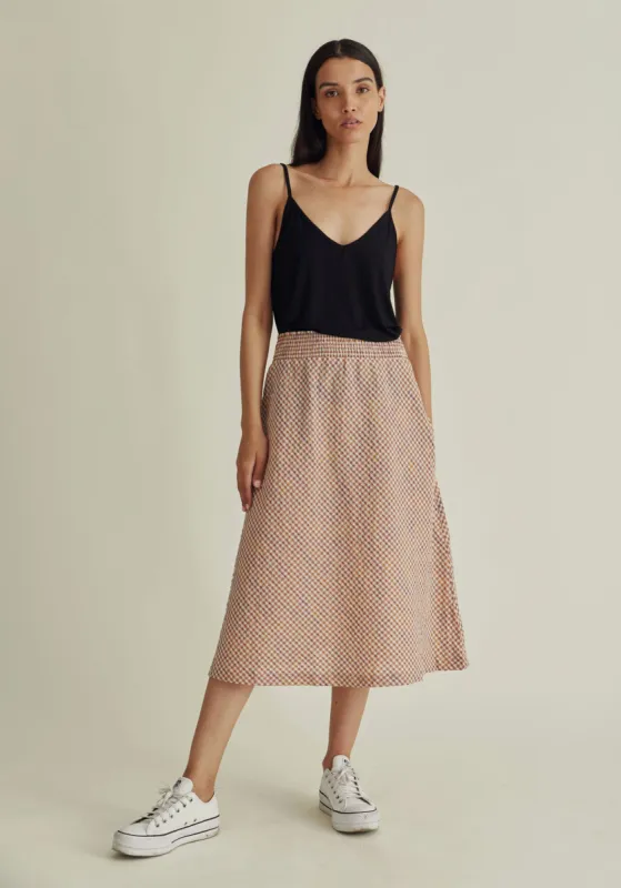 ALICIA Midi Skirt - Organic Cotton sold by Komodo Fashion
