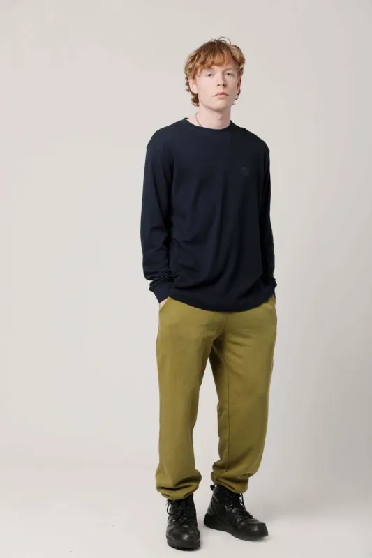 ADAM - Organic Cotton Jogger Olive sold by Komodo Fashion