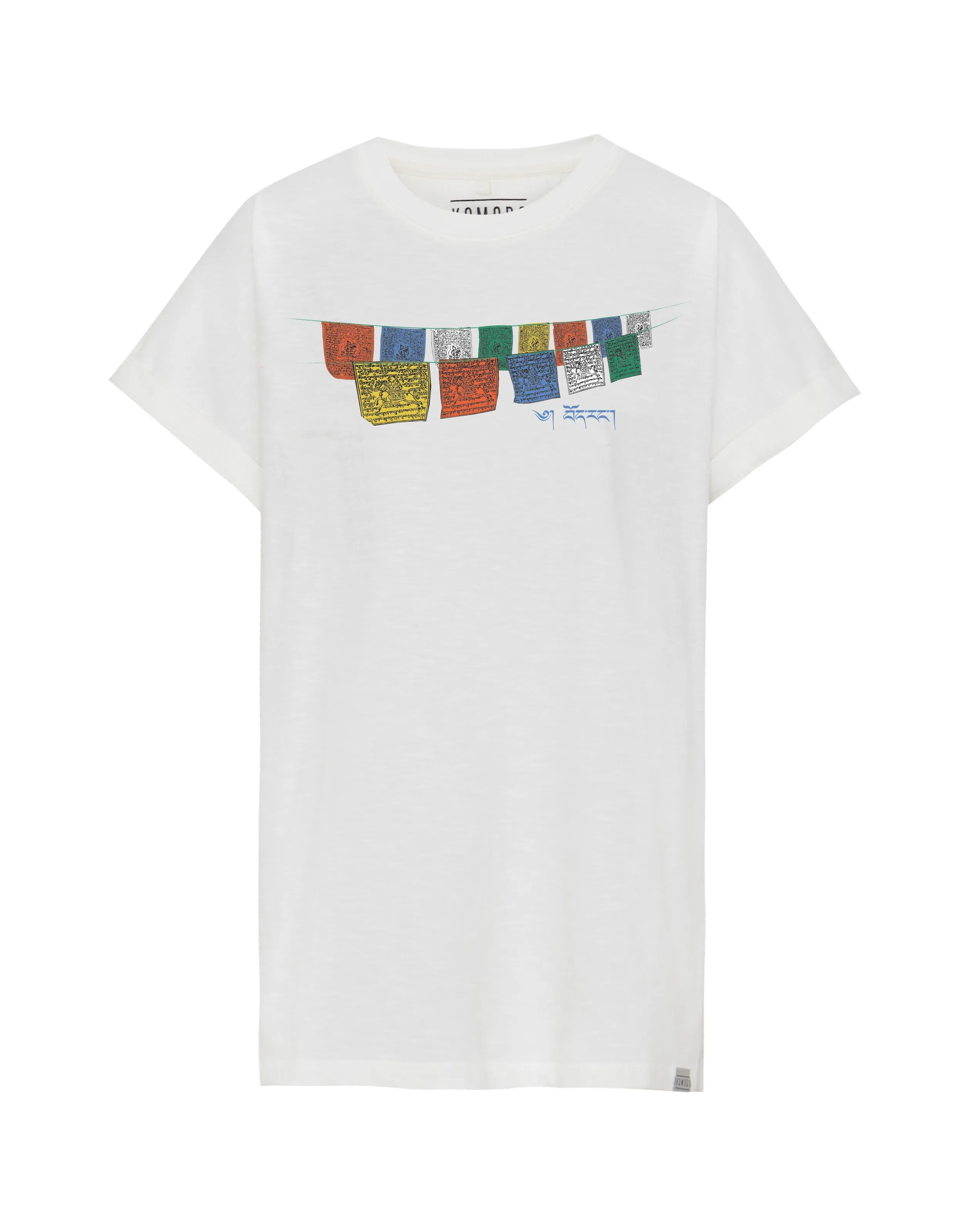 TIBET Organic Cotton T-Shirt Off White sold by Komodo Fashion product image thumbnail 2