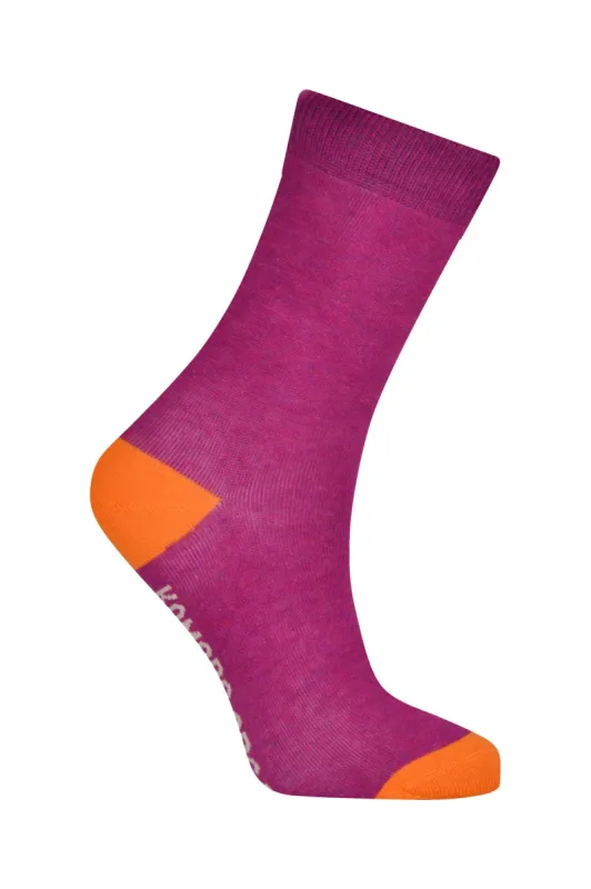 PUNCHY - Organic Cotton Socks Pink sold by Komodo Fashion