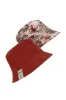 BUCKY REVERSABLE Organic Cotton Hat Tropic Red sold by Komodo Fashion