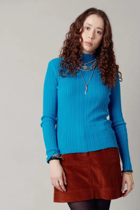 ELLIS - Organic Cotton Jumper French Blue sold by Komodo Fashion
