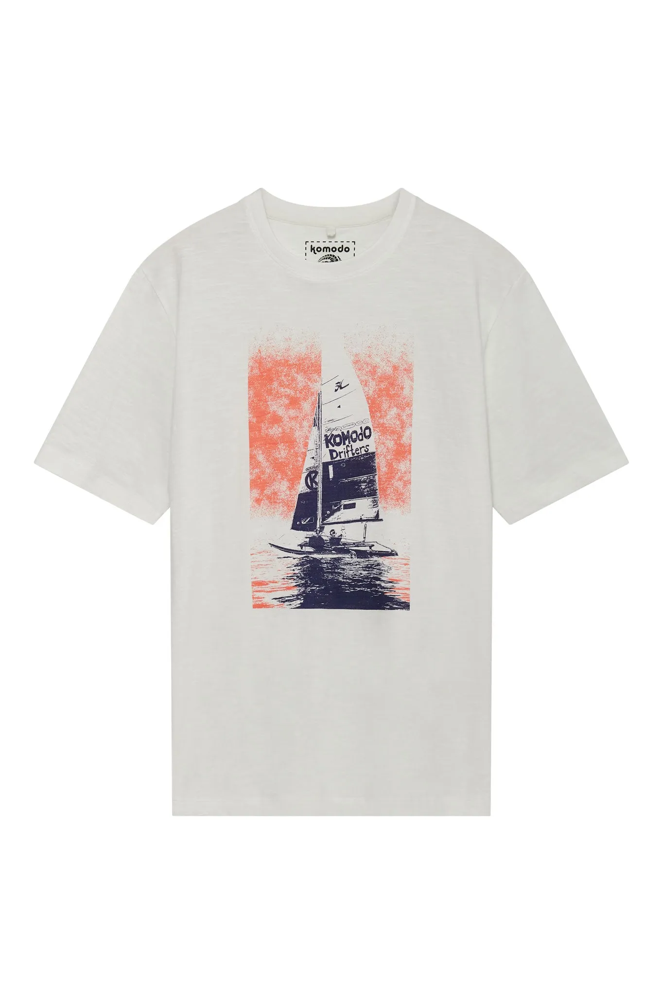 SAILING - Organic Cotton Tee Off White sold by Komodo Fashion product image thumbnail 2