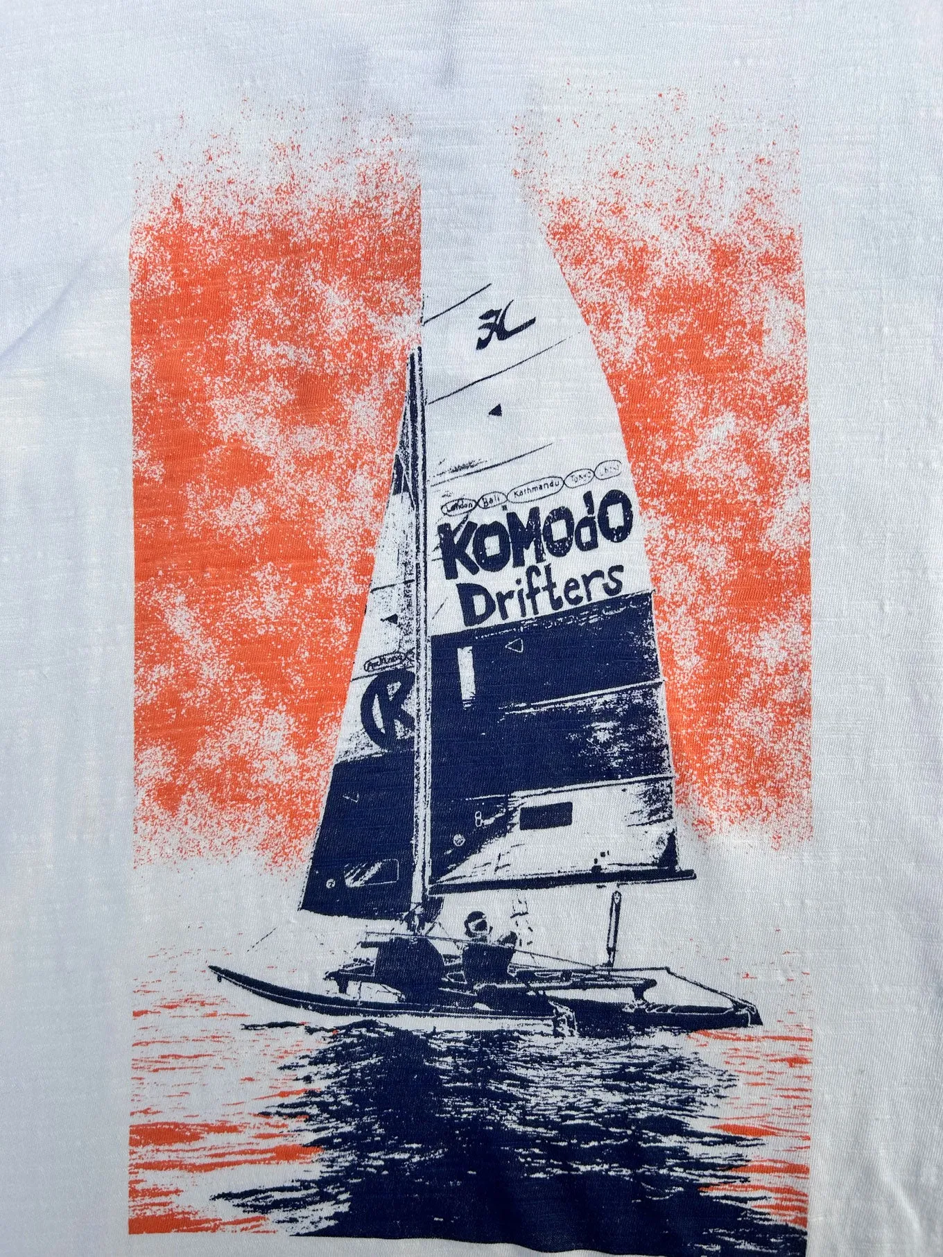 SAILING - Organic Cotton Tee Off White sold by Komodo Fashion product image thumbnail 4