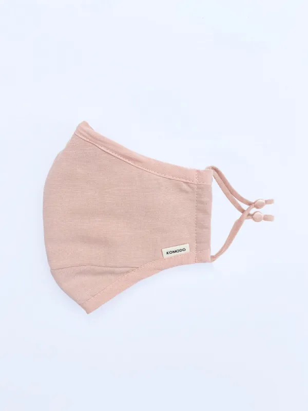 REUSABLE FABRIC FACE MASK - PINK sold by Komodo Fashion