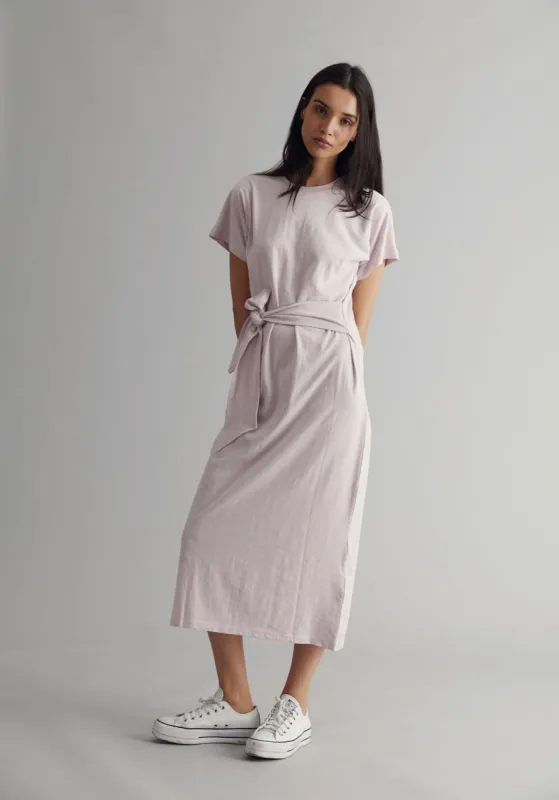 FONDA Organic Cotton Dress - Pink Lavender sold by Komodo Fashion