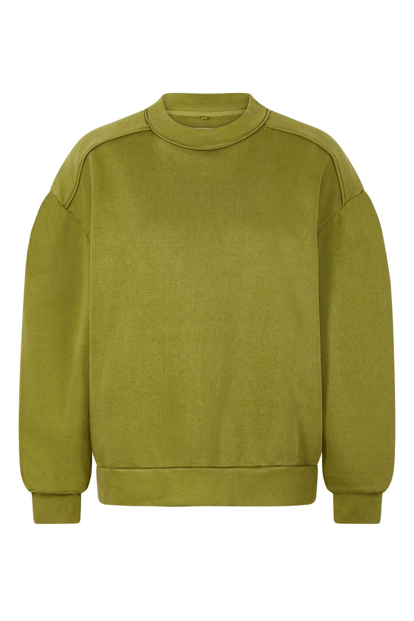 NAYLA - GOTS Organic Cotton Sweat Olive sold by Komodo Fashion product image thumbnail 2
