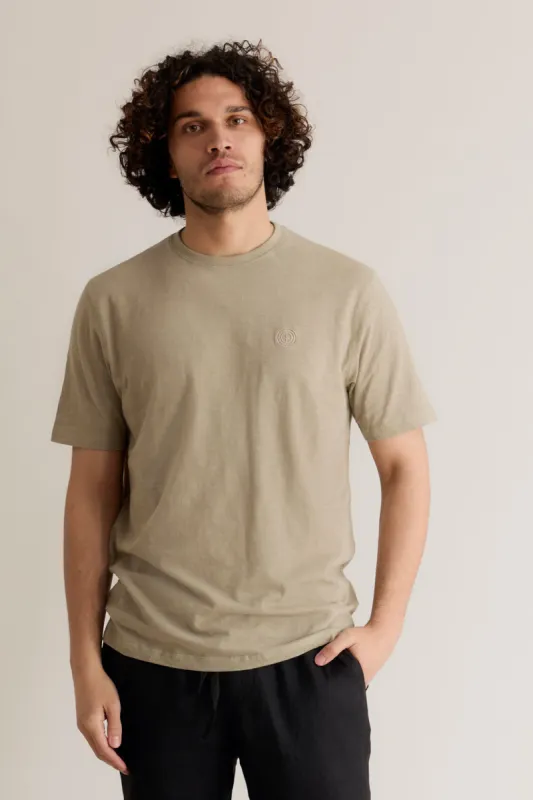 KIN - Organic Cotton Tee Soft Grey sold by Komodo Fashion