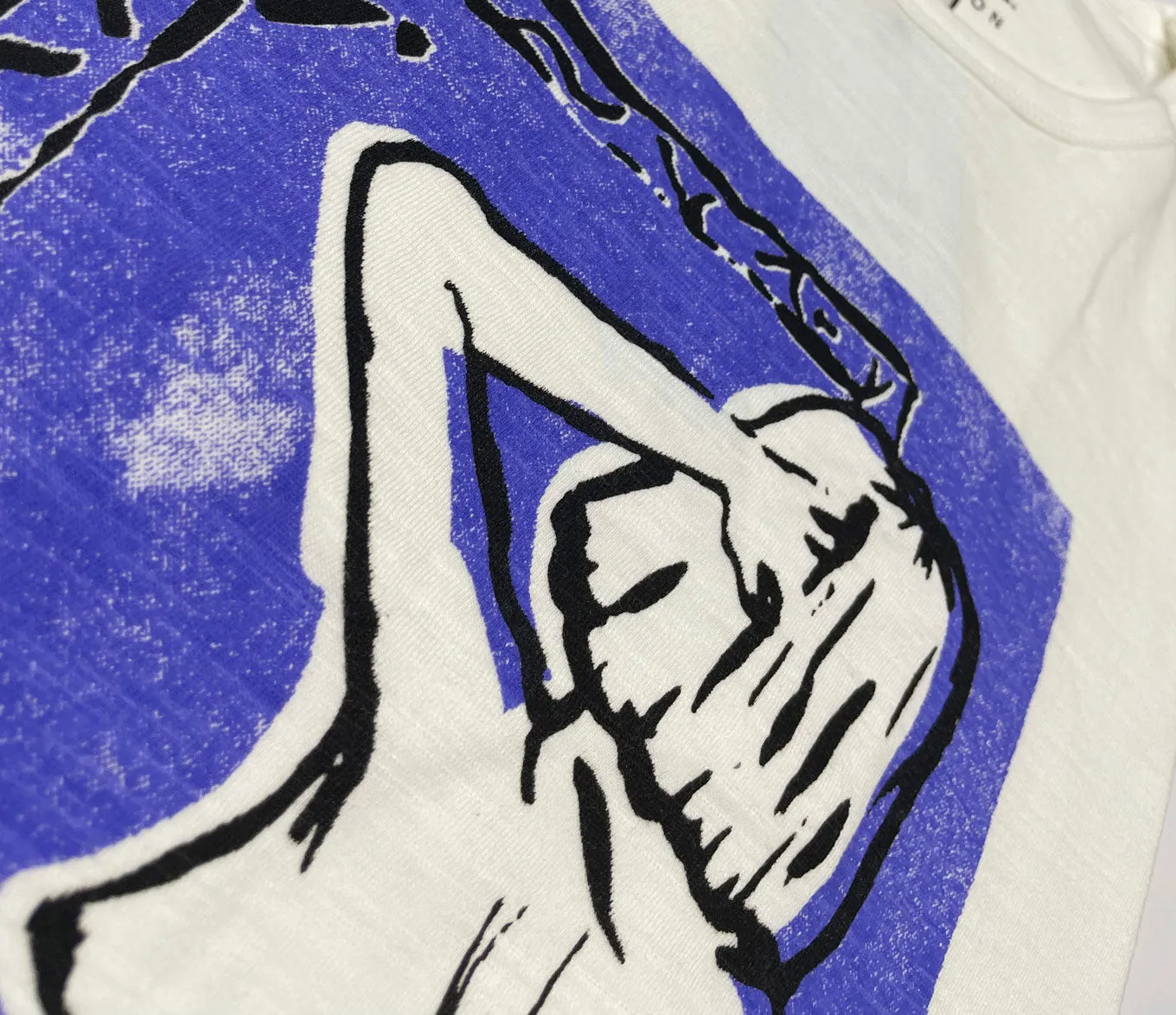 CHEEKY Tee Organic Cotton - Off White sold by Komodo Fashion product image thumbnail 3