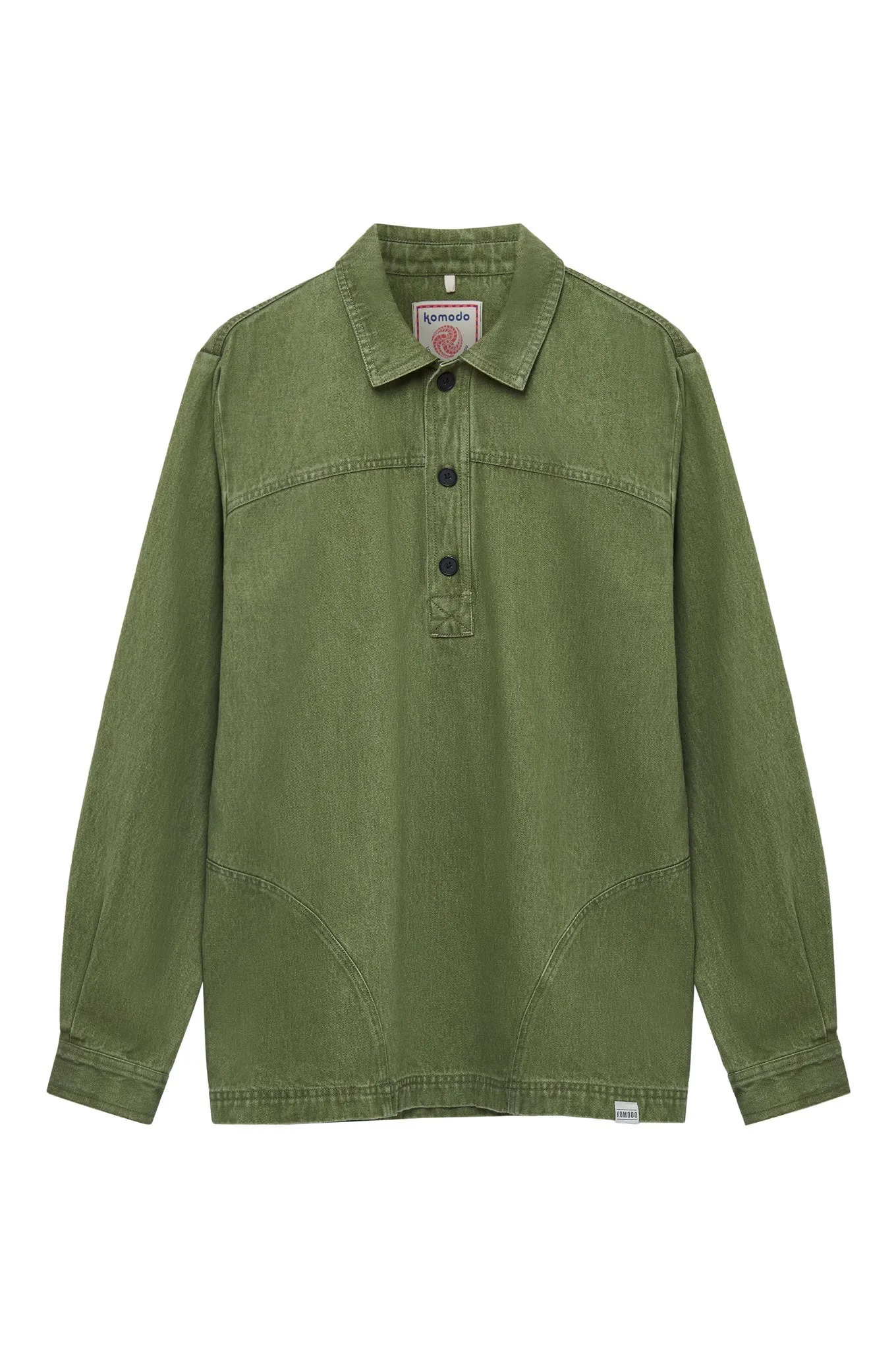 JASPER SHIRT - Green Wash sold by Komodo Fashion product image thumbnail 2