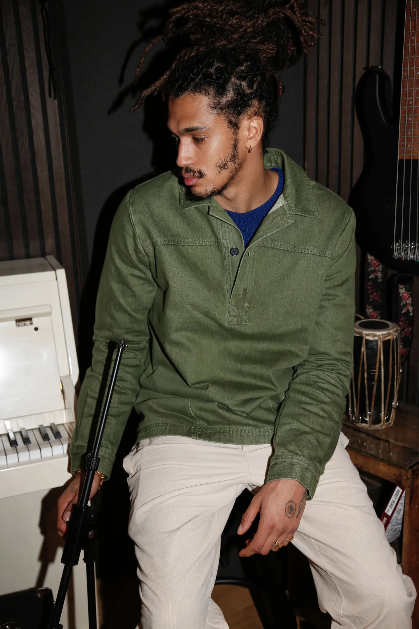 JASPER SHIRT - Green Wash sold by Komodo Fashion