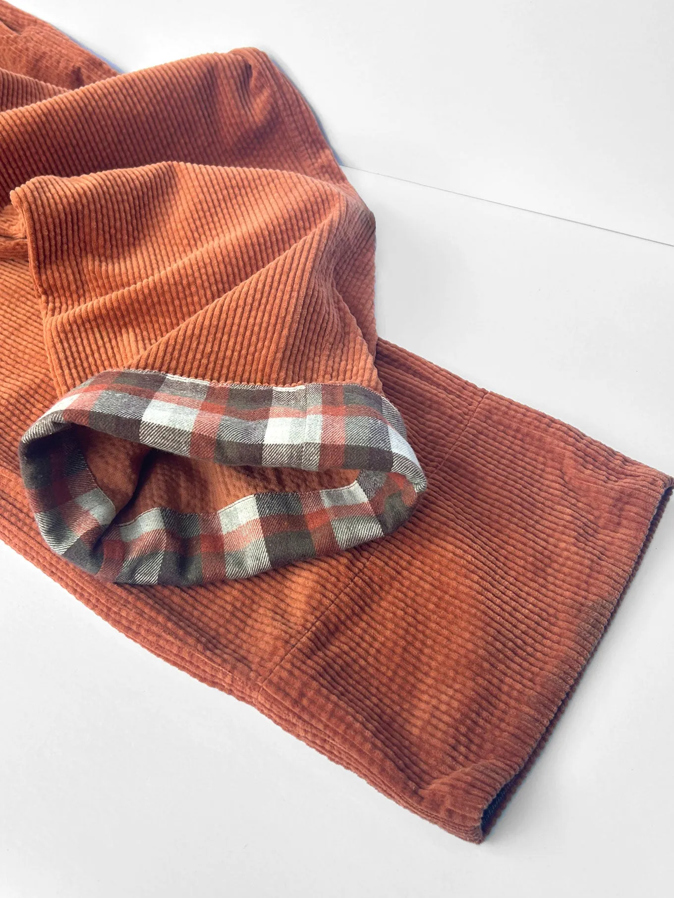 LENI Organic Cotton Corduroy Dungaree - Ginger sold by Komodo Fashion product image thumbnail 3