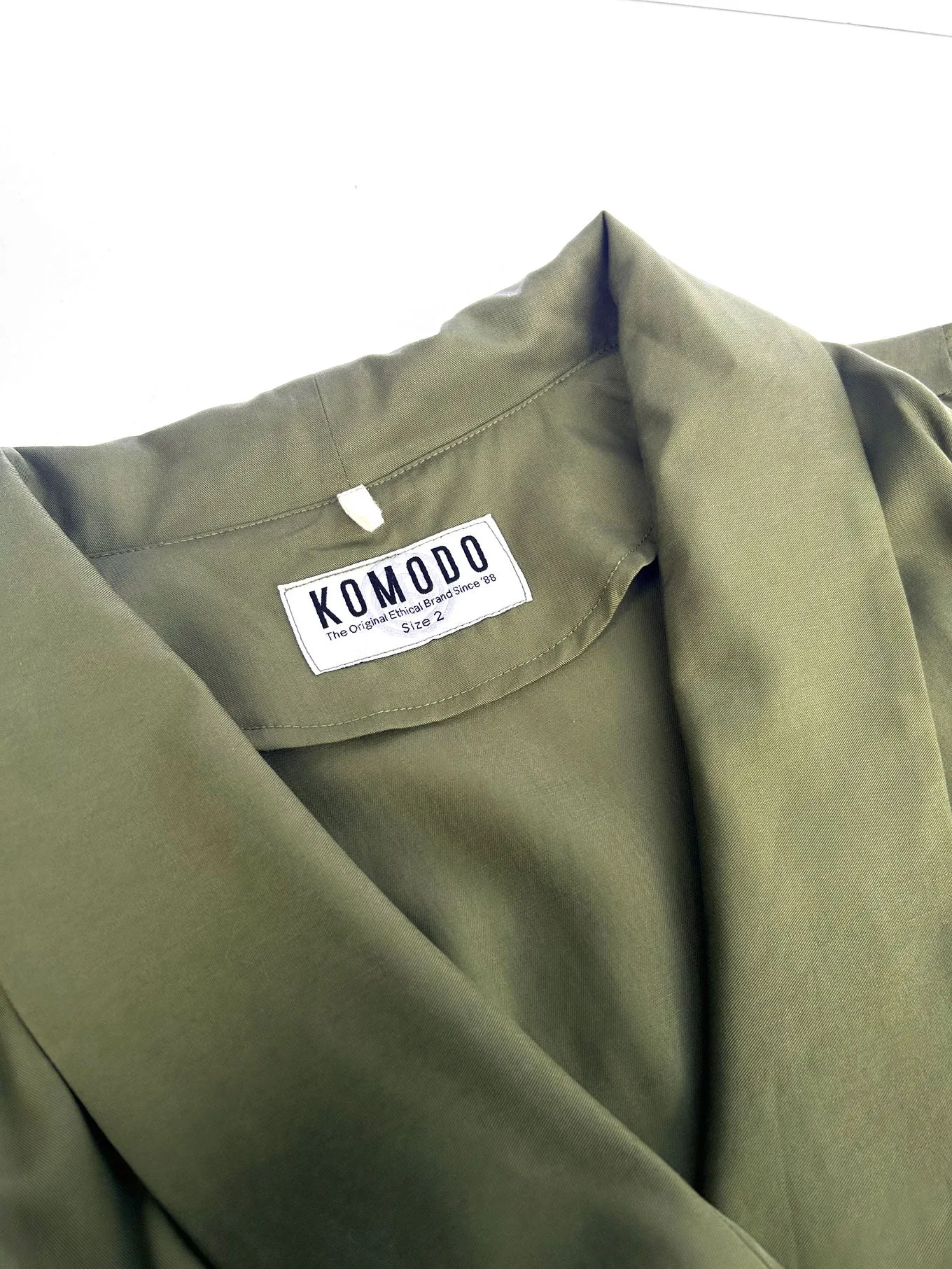 KANGRA Tencel Jumpsuit - Green sold by Komodo Fashion product image thumbnail 2