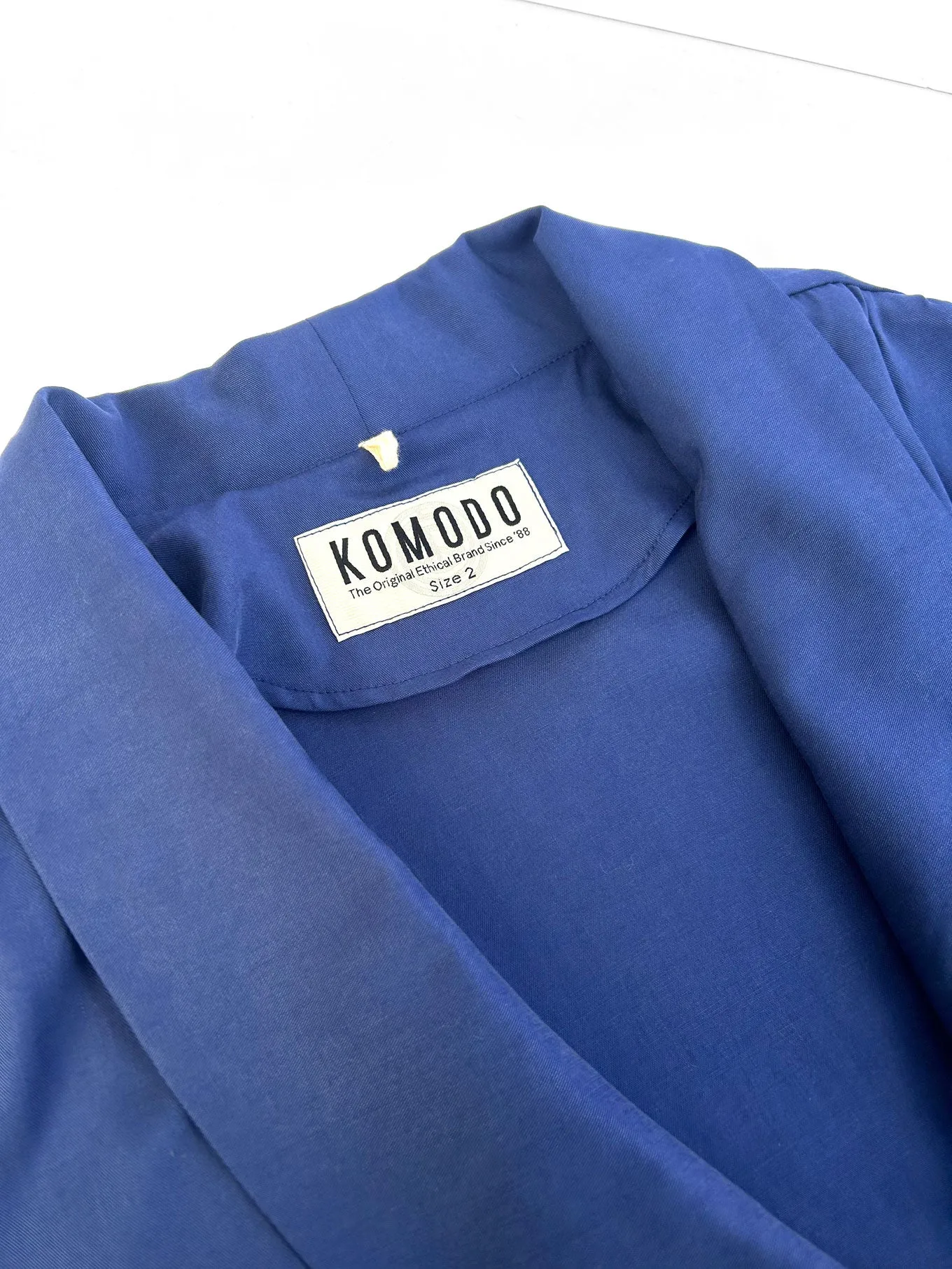 KANGRA Tencel Jumpsuit - Navy sold by Komodo Fashion product image thumbnail 3