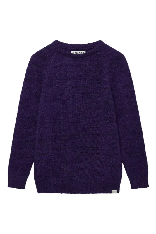ELIJAH - Mohair Blend Jumper Deep Mauve sold by Komodo Fashion