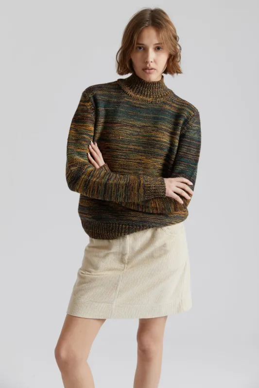 AMANDA Fine Merino Wool Jumper - Mustard sold by Komodo Fashion