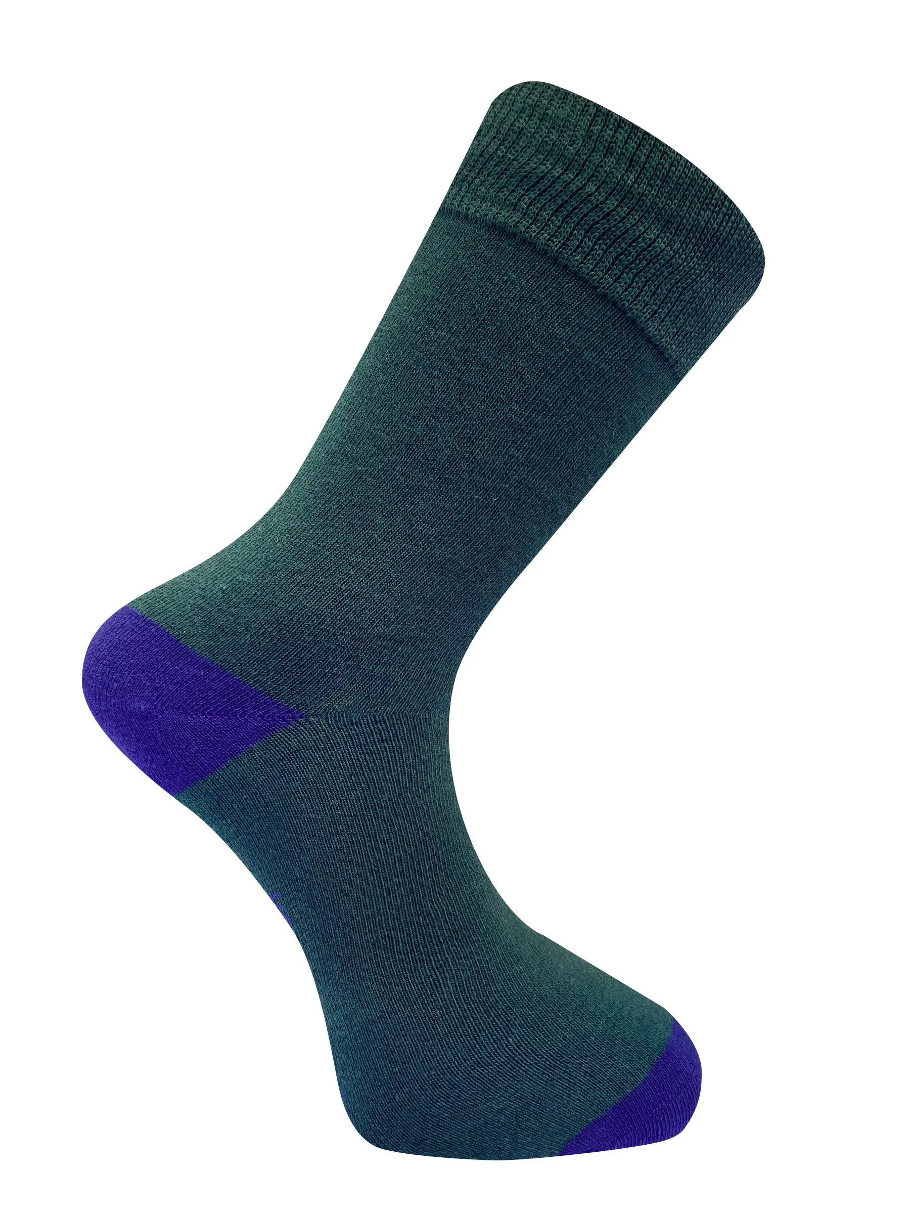 PUNCHY - GOTS Organic Cotton Socks Green sold by Komodo Fashion