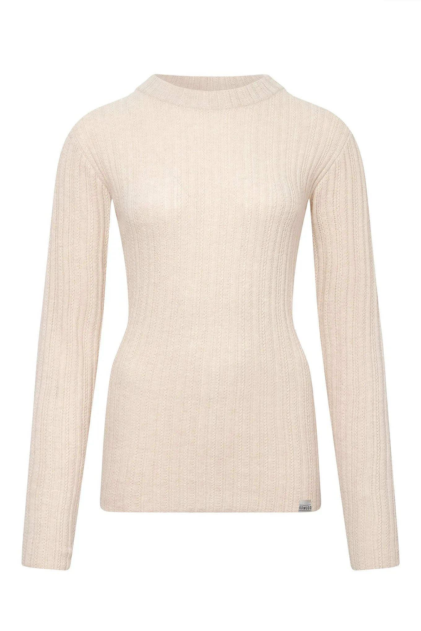 LUCKY Wool Blend Jumper - Sand sold by Komodo Fashion product image thumbnail 2