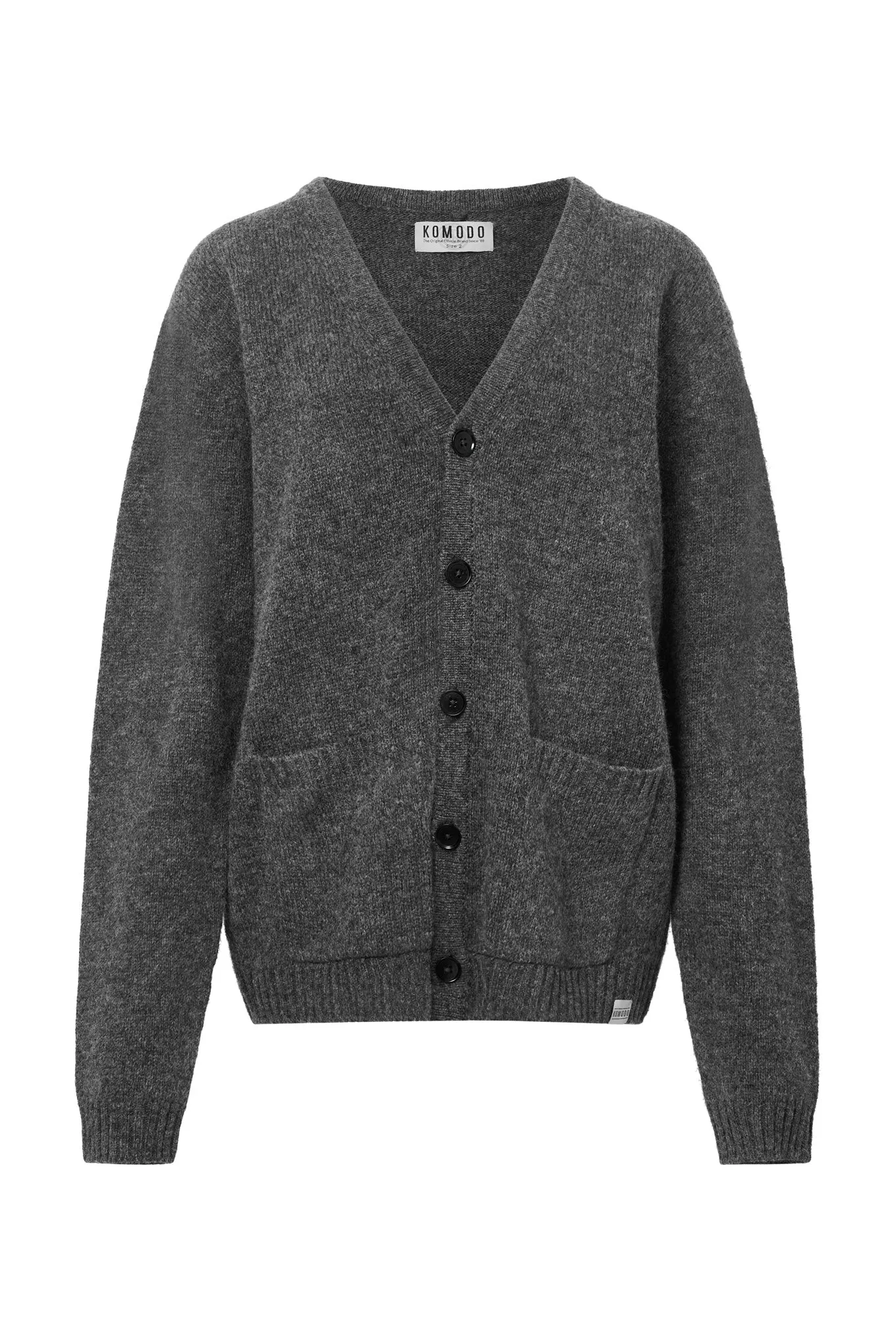 BATSA Wool Cardigan - Grey sold by Komodo Fashion product image thumbnail 2