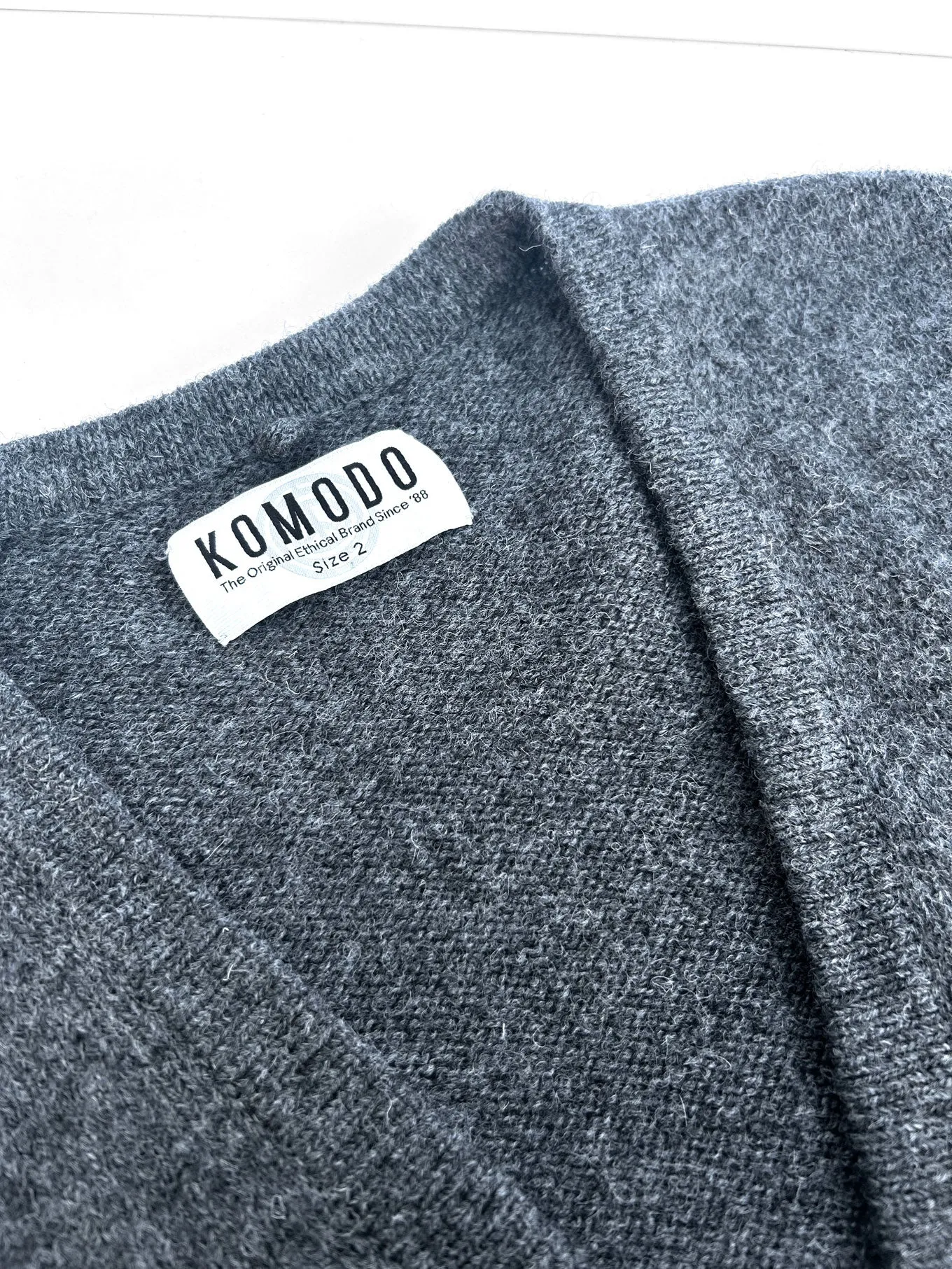 BATSA Wool Cardigan - Grey sold by Komodo Fashion product image thumbnail 3