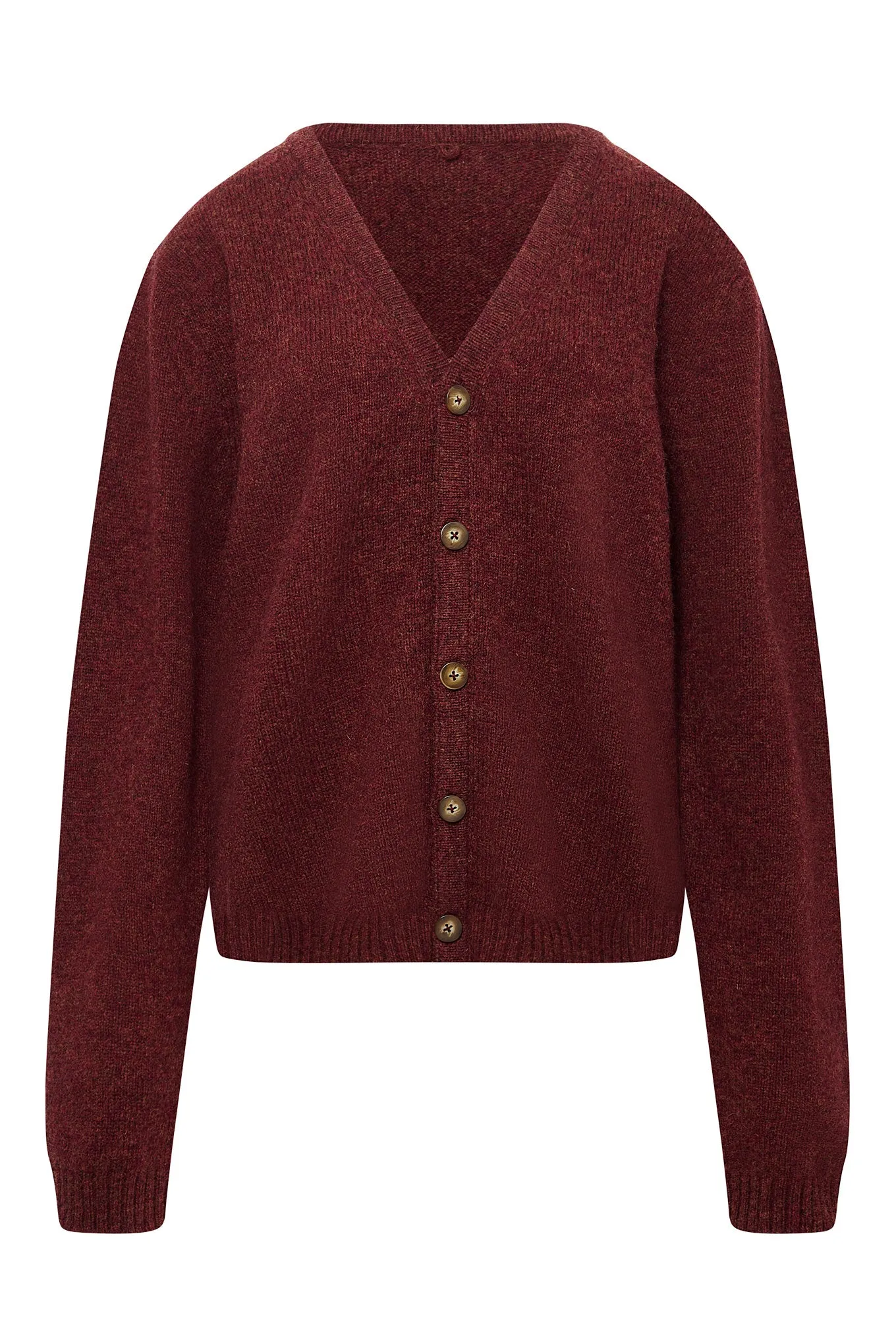 BATSA Wool Cardigan - Chestnut sold by Komodo Fashion product image thumbnail 2