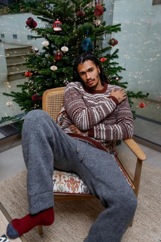 NOEL Wool Jumper - Chestnut sold by Komodo Fashion